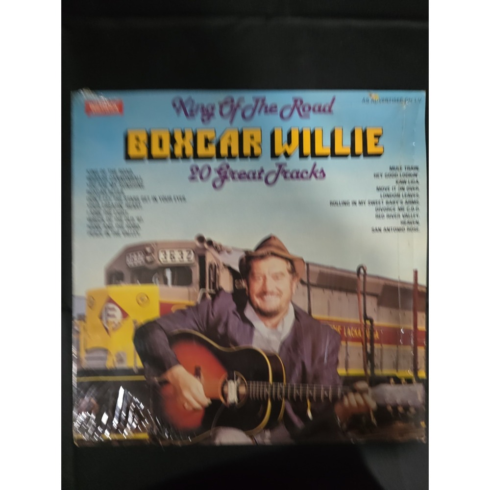 Vinyl Record LP Boxcar Willie 20 Great Tracks King of the‎ Road VG